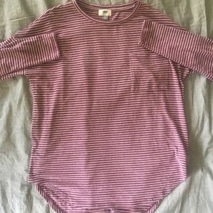 Old Navy long sleeve boyfriend tee